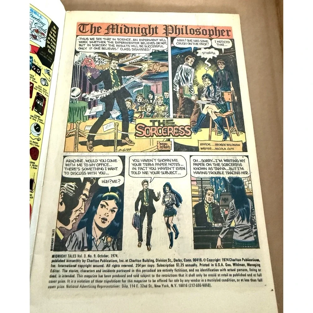 Midnight Tales #9 GD/VG 1974